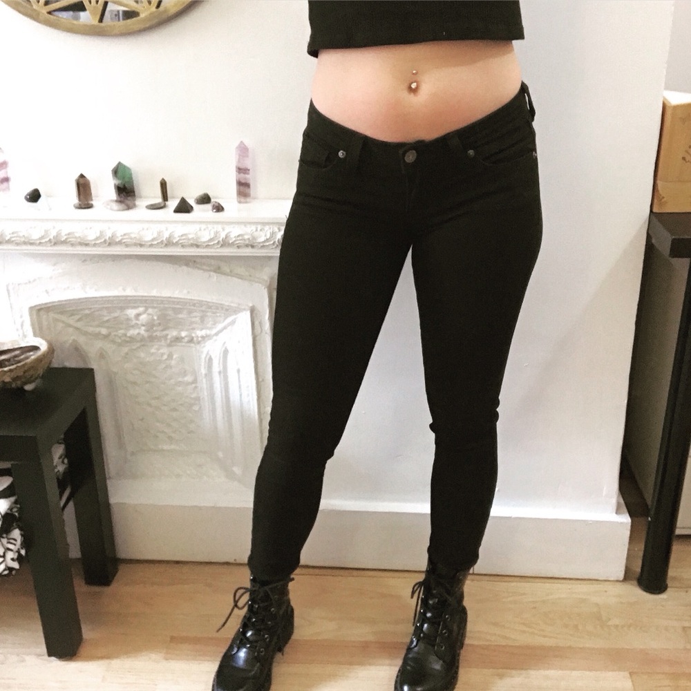 Black Stretch Skinny Jeans